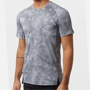Lululemon Always Agile Tie-Dye Crew Neck Short Sleeve Tee